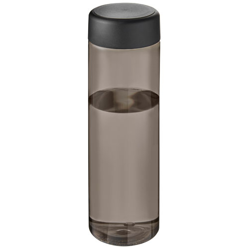 Bouteille d'eau publicitaire 850 ml Ocean Plastic H2O Active® Charbon et Noir